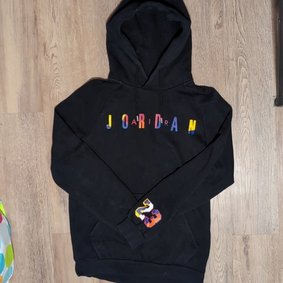 Jordan DNA Multicolor Black Hoodie - Picture 1 of 5